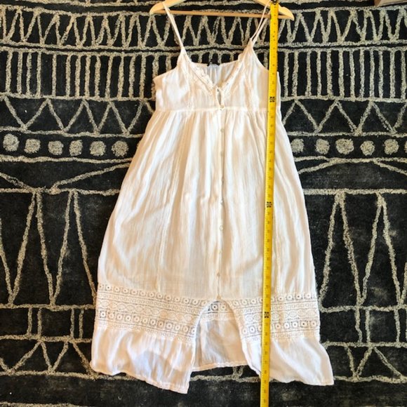 TOPSHOP Lace Frill Midi Dress - Picture 12 of 12